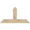 Ekena Millwork Portland Rough Sawn Timber Gable Bracket, Douglas Fir, 48"W x 26"H x 4"D x 6"F, 13/12 Pitch GBW048X26X0406POR00RDF - alternate 1